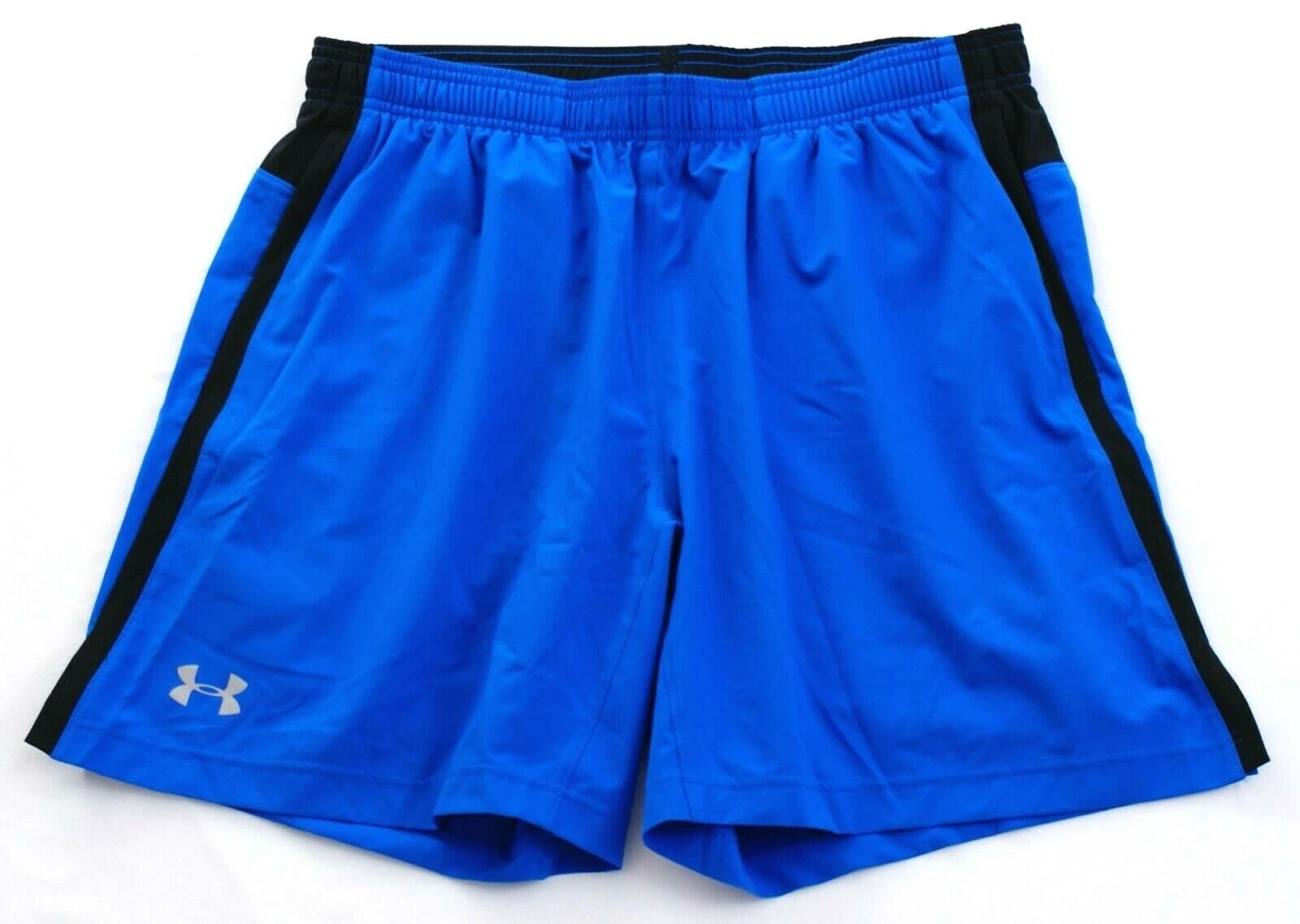 Under Armour Blue & Black UA Launch 2 in 1 Running Shorts Men's NWT
