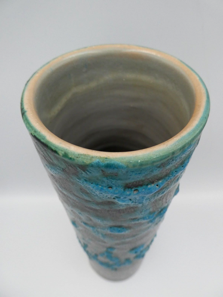 ITALIAN LAVA GLAZE ORIGINAL VINTAGE POTTERY MID CENTURY VASE eBay