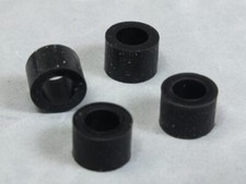 HO Slot Car Parts - 2 Pairs of HCS AMG Rear Tires for Tyco 440x2 Cars