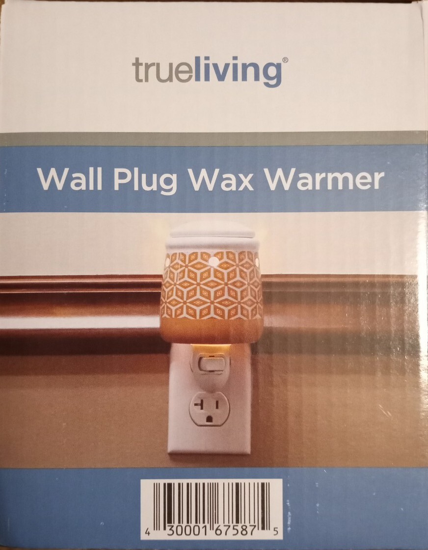True Living Wall Plug Wax Warmer Orange & White Flower Designs for sale online eBay