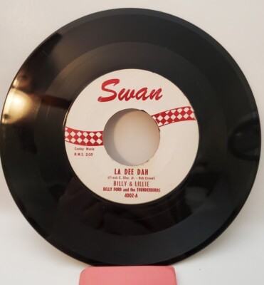 わかlil Billy & Lillie LA DEE DAH / THE MONSTER (DOO WOP 45) #4002 PLAYS