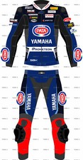 Jonathan Rea 65 Yamaha MotoGP 2026 Motorrad Lederkombi Herren Rennanzug Leder CE