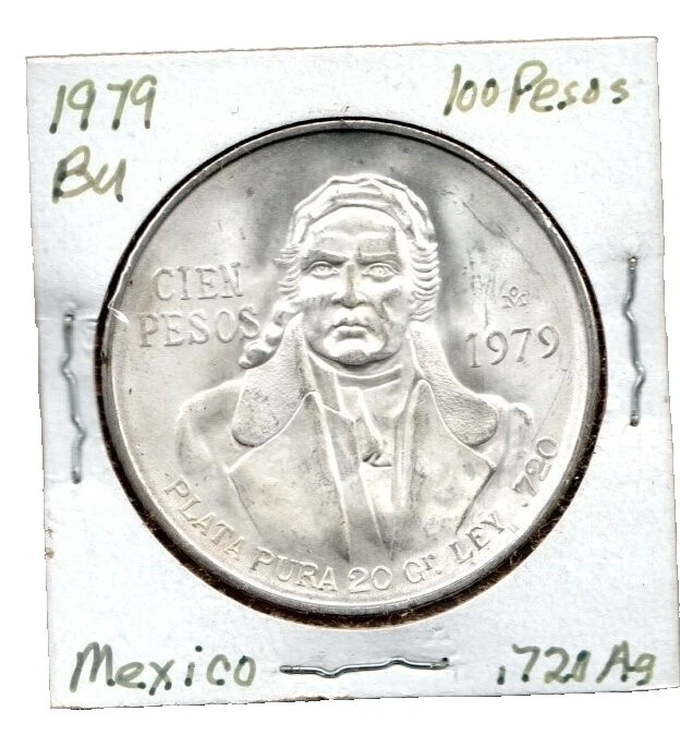 1979 Moedas Mexicanas