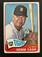 1965 Topps Norm Cash #153