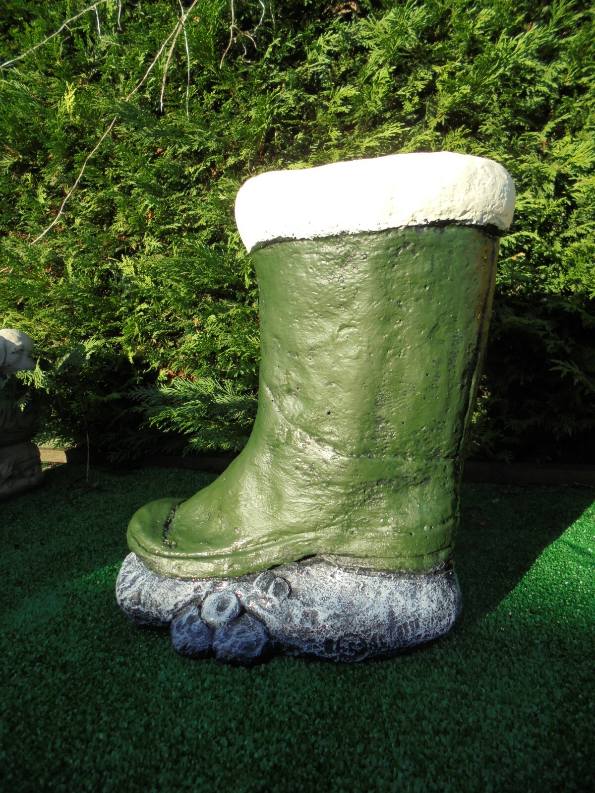 Wellington Boots planter garden ornament eBay