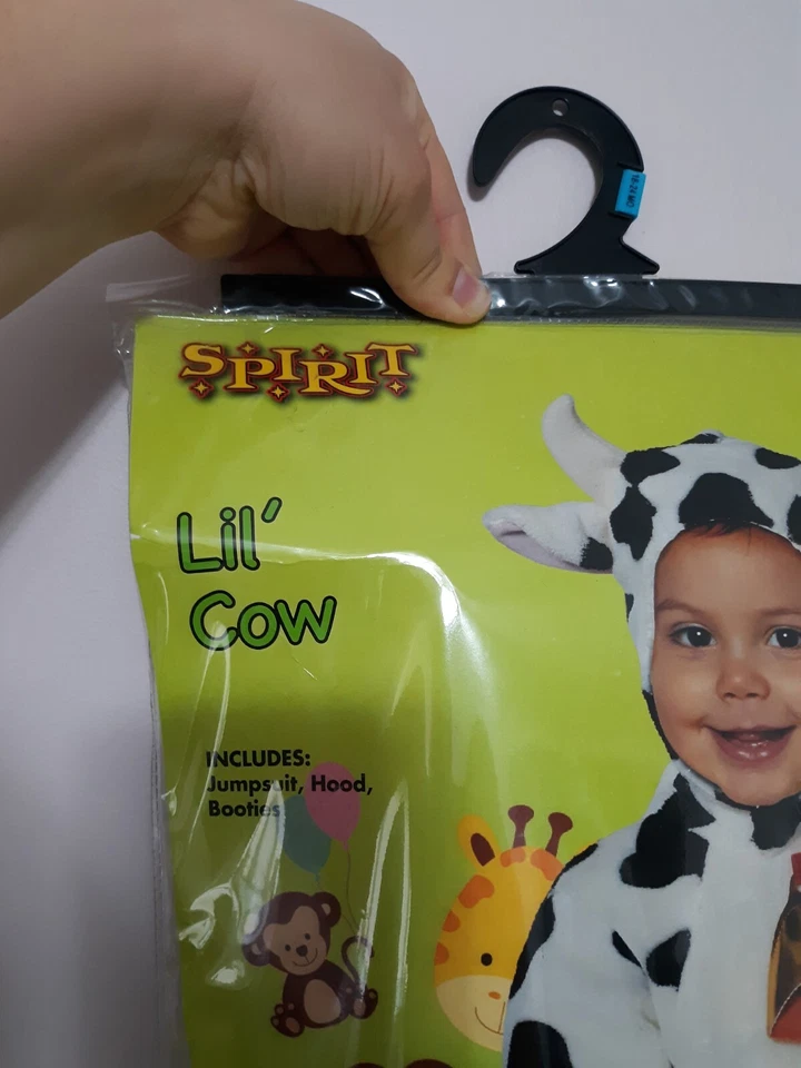 Disfraz de vaca Spirit Holloween Lil'. Infantil 18-24 meses Foto 4 de 4