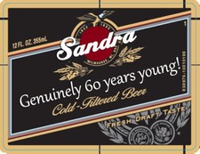 PERSONALISED MILLER LIGHT BEER BOTTLE LABEL - BIRTHDAY / WEDDING OCCASION