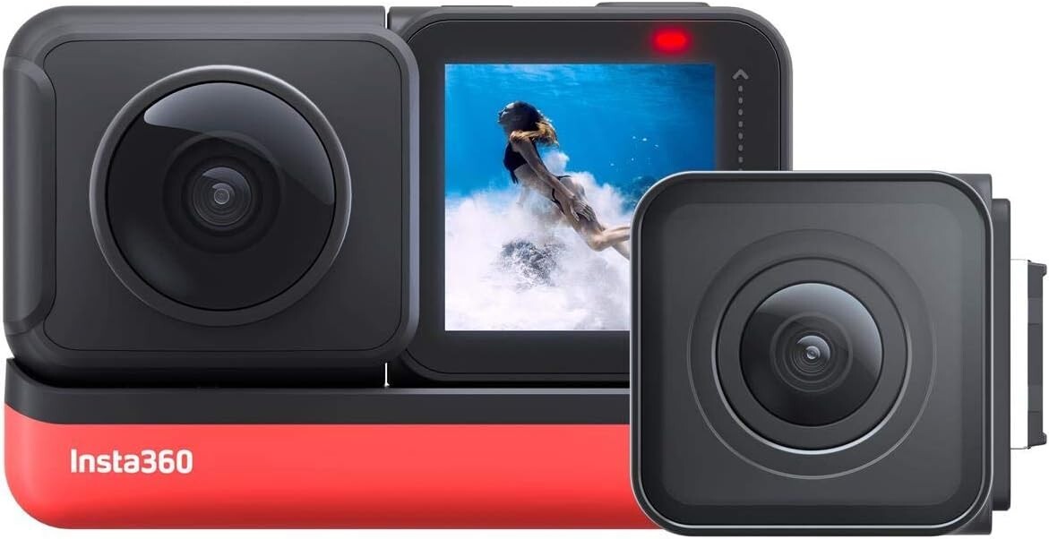 Insta360 ONE R Twin Edition Dual Lens 360 + 4K Wide-angle Insta360 ONE R Twin Edition Dual Lens 360 + 4K Wide-angle
