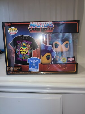 Funko POP! エヴィル・リン フィギュア　Tシャツ セット MOTU Amazon.com: Funko Pop! & Tee: Motu - Evil Lyn - Glow in The