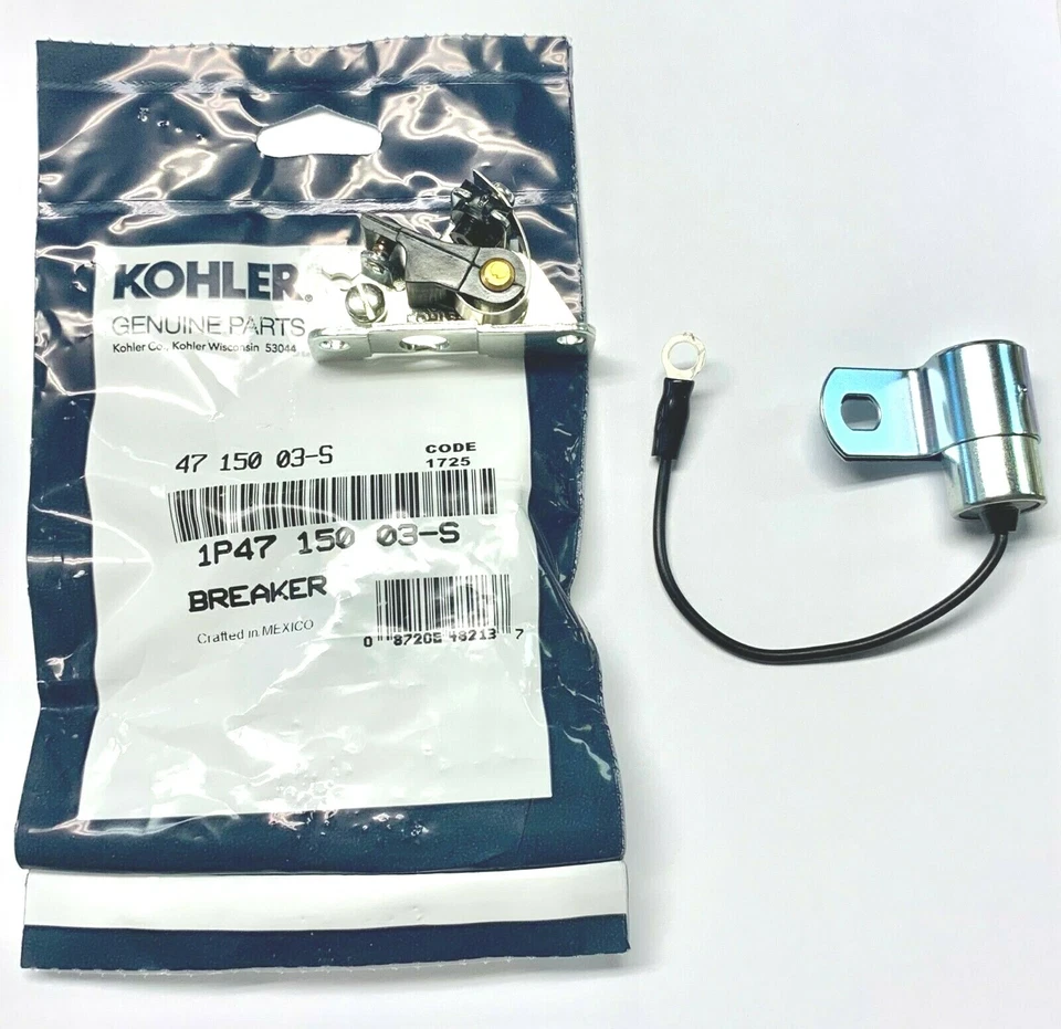 KOHLER/AFTERMARKET OEM Kohler Points Set with Condenser for K-Series: K91 K141 K161 K181 K241 K301