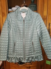 Kate Spade Aqua Quilter Puffer Lightweight Coat Jacket NWT Size Small