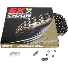 EK Chains 530 ZVX3 Series ZX-Ring Chain (Black) 150 Links