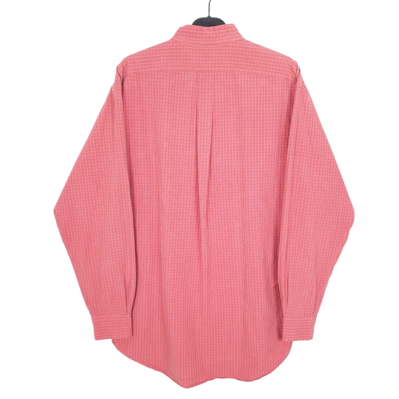 RALPH LAUREN Red Check Shirt Blake Fit Long Sleeve Casual Cotton Mens L image 3