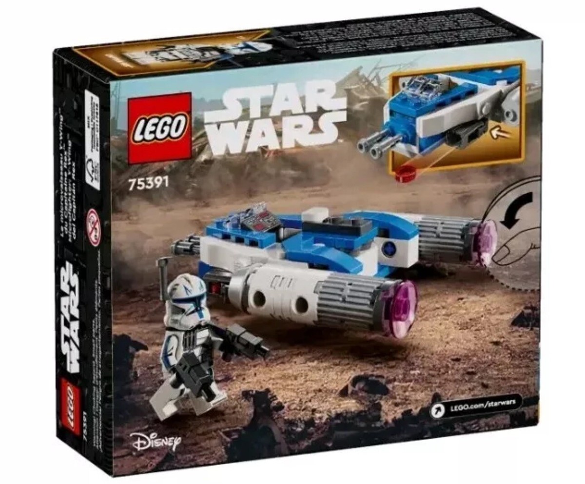 LEGO Star Wars Captain Rex Y-Wing Microfighter Building Toy 75391