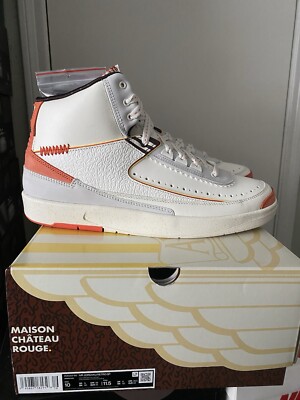 Size 10 - [DO5254-180] Mens Air Jordan Retro 2 'Maison Chateau Rouge' (NEW)   