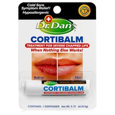 Cortibalm Lip Balm, 0.14 Oz, 1 Pack