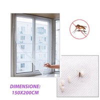 Moskitonetz FüR Fenster Vorhang Klebstoff Blatt Anti MüCken Insekten Weiß