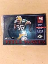 Donruss Elite Antonio Freeman Title Waves #TW-14 Packers Serial #0490/1998