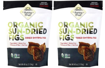 #ad 2 Packs Sunny Fruit USDA Organic Sun Dried Figs 40 oz Each Pack Total 5 lb $39.50