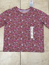 Cat Jack girls long sleeve shirt Floral size M 8 NWT