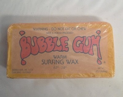 Vintage Bubble Gum Surf Wax