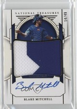 2024 Panini National Treasures Gold /49 Blake Mitchell #PMS-BM Auto 16wc