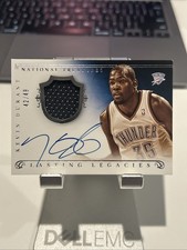 Kevin Durant 2013 Panini National Treasures Lasting Legacies Patch Auto /49