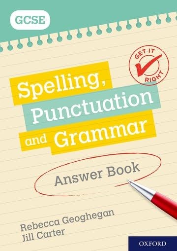 Get It Right: for GCSE: Spelling, Punctuation and Grammar Answer Book - Image 2