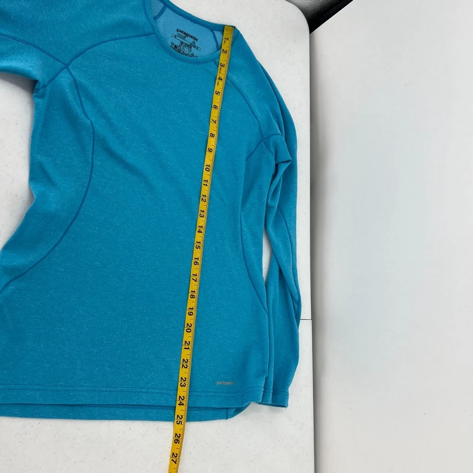 Patagonia Capilene 3 Топ XS Синий 100% Полиэстер Базовый слой Polartec Crew - Изображение 3 из 4