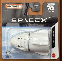Matchbox Spacex Dragon 8/100 70 Years C0859 Neu Ovp Raumfahrt