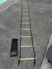Nike SPARQ Speed Agility Training Ladder 12 Rungs + Mesh Bag + 3 Stakes