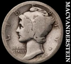 1917 Silver Mercury Dime - Scarce  Better Date  No Reserve  #i1592