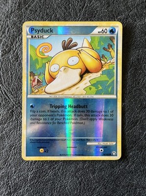 Pokémon TCG Psyduck 74/102 Triumphant Reverse Holo 