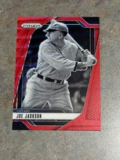 2025 Panini Prizm JOE JACKSON Red Wave Prizm Chicago White Sox