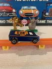 vintage Hot Wheels Restored 1974 Super Van "62 KGW Radio" dark blue