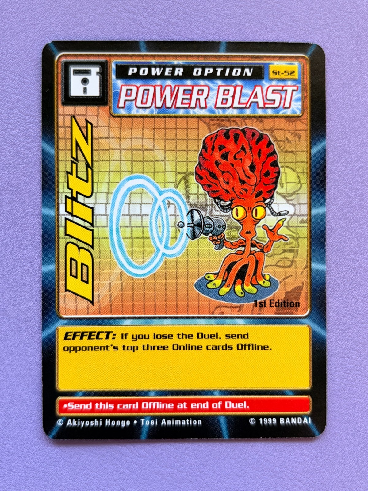 ST-52 Blitz Vademon Digimon Card Digi-Battle Starter Deck 1999 Bandai NM