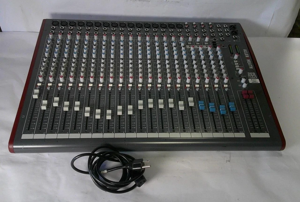 Allen & Heath ZED-24 24 Channel Analog Mixer Console w/ Gator Case (B2456) - Image 4 of 4