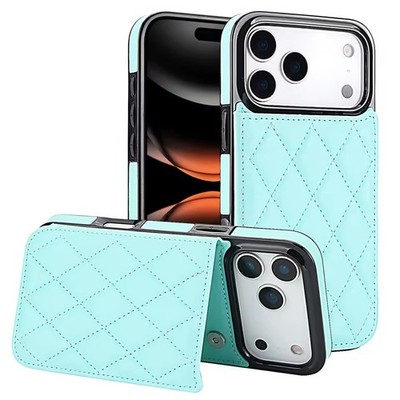 Leder Handy Hülle mit Kartenfach für iPhone 17 Pro Max Air 16 15 14 13 12 Cover