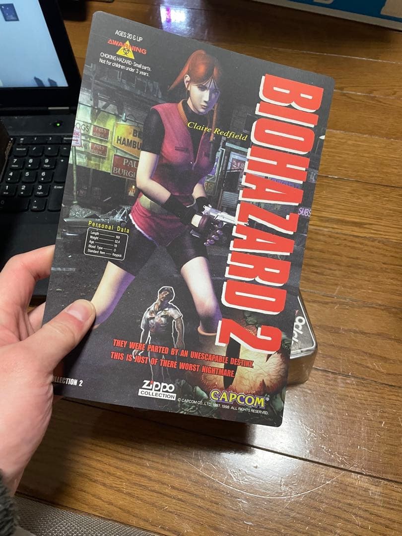Rare Claire Redfield ORIGINAL Zippo Resident Evil 2 | eBay