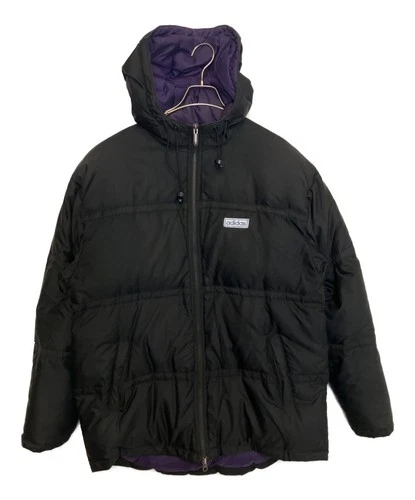 adidas 90's Down Jacket Men's Size S Black/Purple - product listing photo