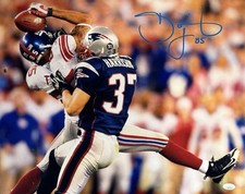 David Tyree autographed signed 16x20 photo NFL New York Giants JSA COA