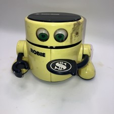 Vintage Robie The Robot Coin Bank Radio Shack Tomy 80's Mostly Working See Video