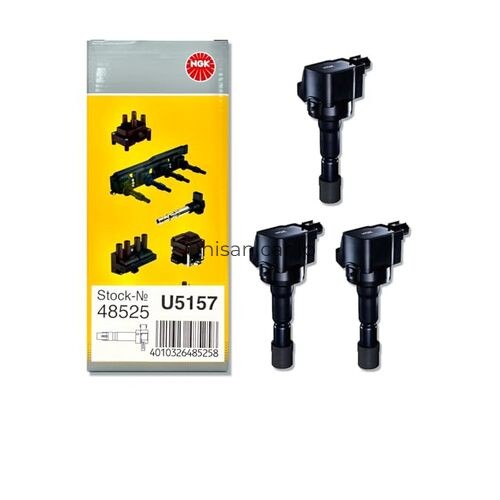 U5157 Set of 3 or 4 NGK Ignition Coils IG Coils Direct Ignition 48525 for