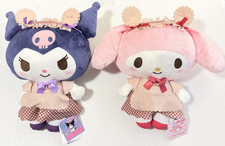 11.2IN Sanrio My Melody  Kuromi Cooking Big Plush ROUND1 EXCLUSIVE SET OF 2 NEW