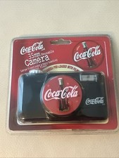 NEW 1999 Coca Cola 35mm Reusable Camera nos new old stock manual flash T14