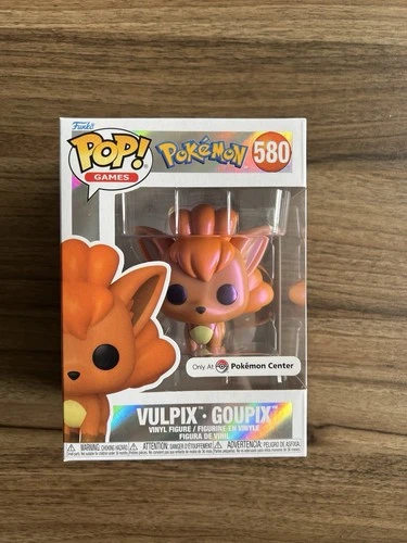 Funko Pop Vulpix #580 Pearlescent Exclusive Pokemon Center Edition