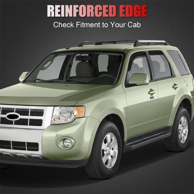 Sun/Rain Guard Tape-On Window Visors For 2004-2012 Ford Escape