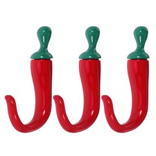 3 Pcs Towel Hook Coat Hooks for Wall Home Mounted Decoration Backpack Hanger
