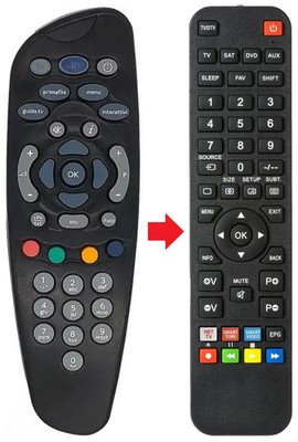 Fernbedienung passend für SKY URC1649021HR00