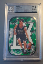 JASON WILLIAMS 1999-00 E-X E-XCEPTIONAL GREEN #XC1 #D /500 BGS 7.5 NEAR MINT+